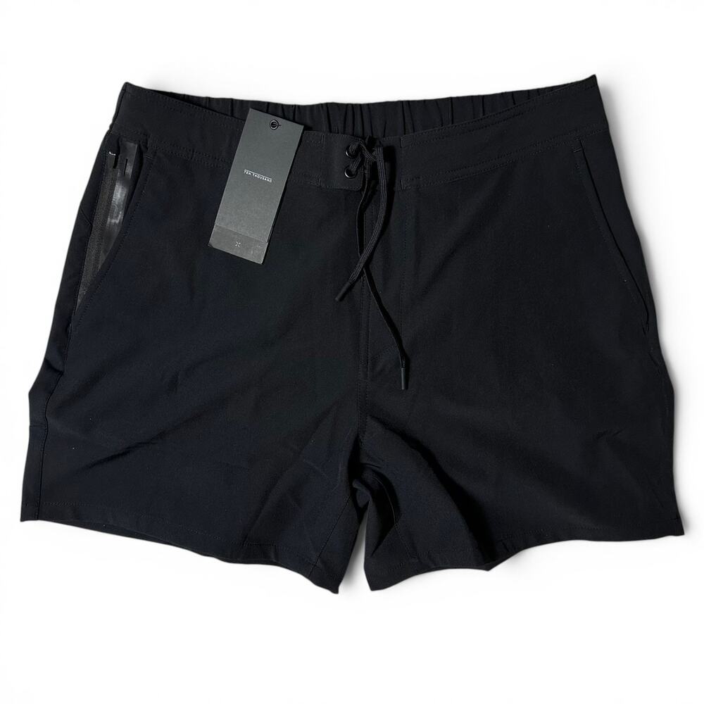 Ten Thousand Foundation Short Mens Size L Black 5 Inch No Liner NWT